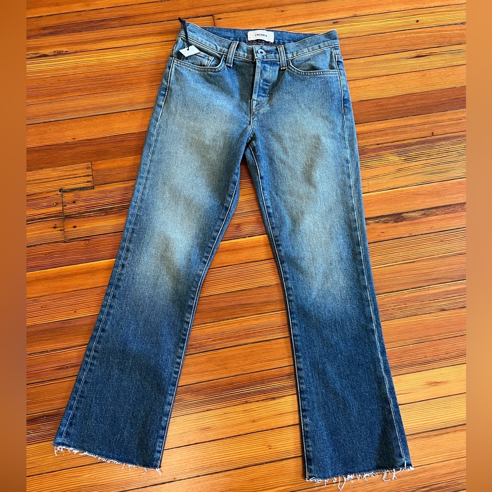 Baldwin Kansas City Cropped Kick Flare Size 24 - Picture 1 of 13